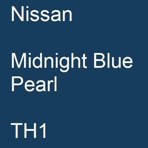 Nissan, Midnight Blue Pearl, TH1.